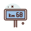 Kilometer icon 64x64