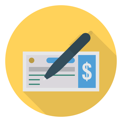Cheque icon