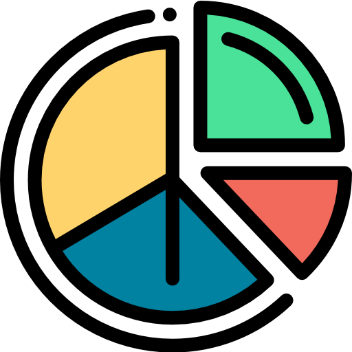 Chart pie icon