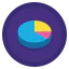 Pie chart icon 64x64