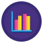 Bar chart icon 64x64