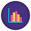 Bar chart icon 64x64