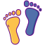 Footprint icon 64x64