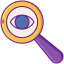 Magnifying glass icon 64x64