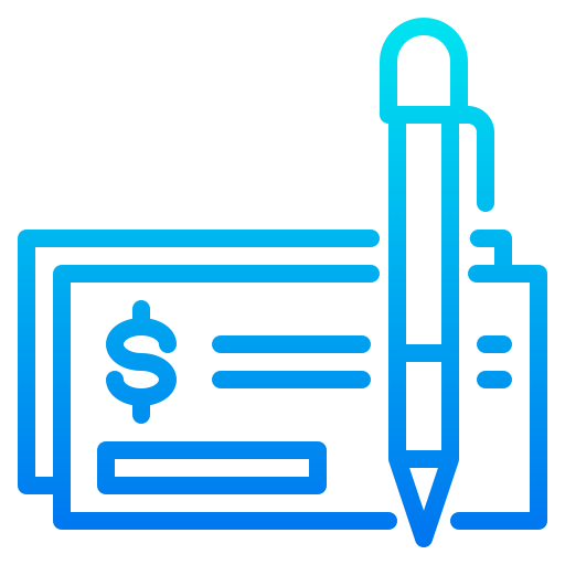 Cheque icon