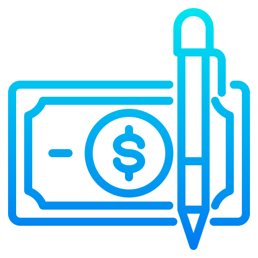 Cheque icon