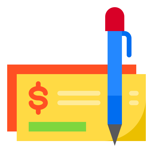 Cheque icon