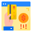 Shopping online icon 64x64