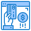 Shopping online icon 64x64