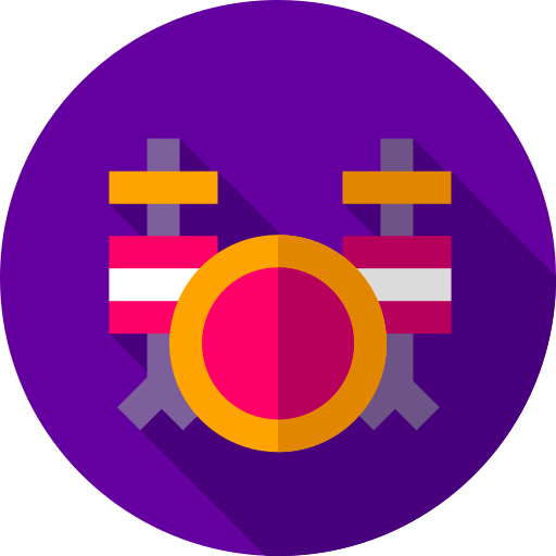 Drum set icon