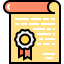 Certificate icon 64x64