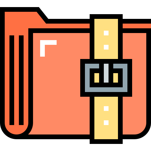 Zip folder icon