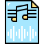 Music file icon 64x64