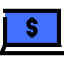 Bank online icon 64x64