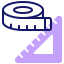Measuring tape icon 64x64