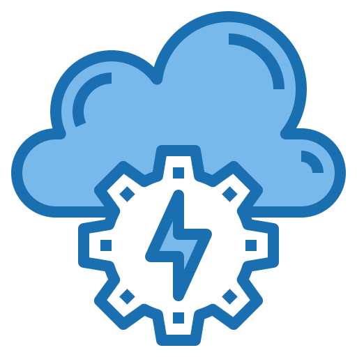 Cloud computing icon