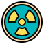 Radiation Symbol 64x64