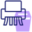 Paper shredder Symbol 64x64