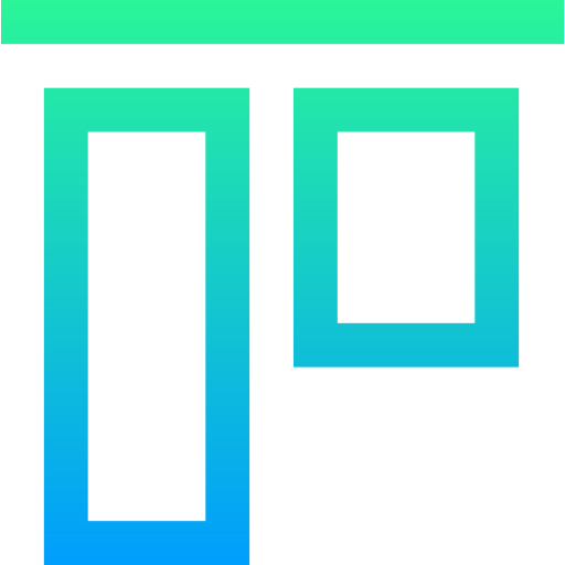 Vertical alignment icon