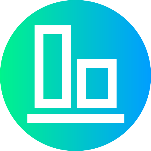 Vertical alignment icon