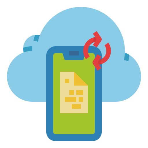 Mobile sync icon
