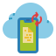 Mobile sync biểu tượng 64x64