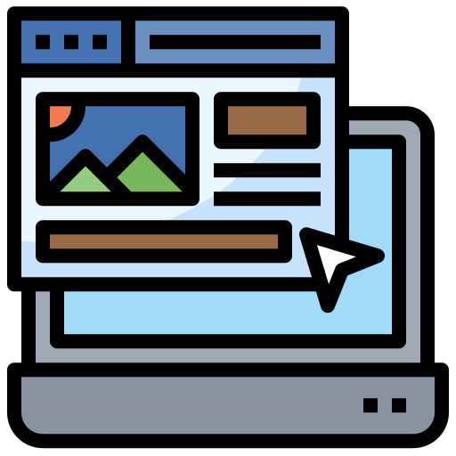 Website content icon