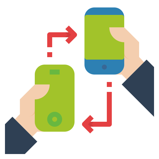 Mobile sync アイコン