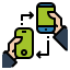 Mobile sync biểu tượng 64x64