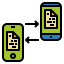 Mobile sync biểu tượng 64x64
