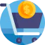 Shopping cart icon 64x64