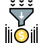 Sales funnel icon 64x64