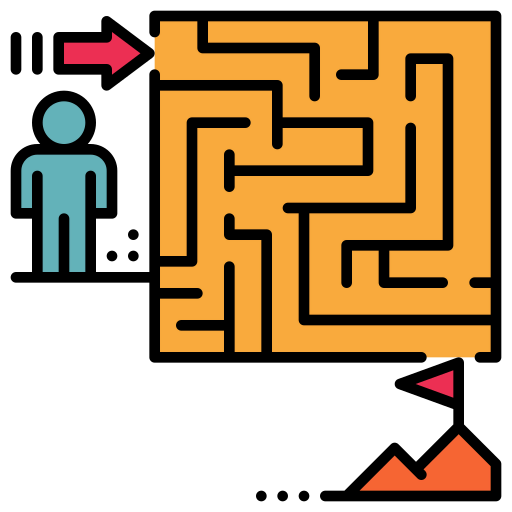 Problem solving icon
