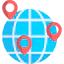 Maps and Flags 图标 64x64