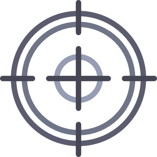 Circular target icon