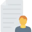 Curriculum vitae icon 64x64