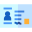 Id card icon 64x64