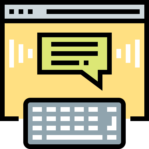 Blogging icon