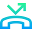 Missed call icon 64x64