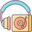 Electronic dance music icon 64x64
