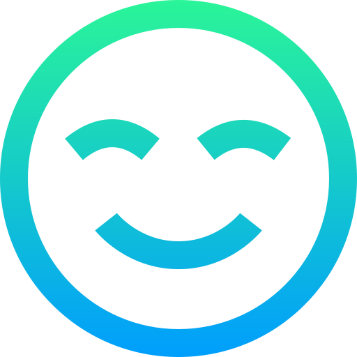 Smiling icon