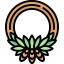 Christmas wreath icon 64x64