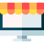 Online shopping icon 64x64