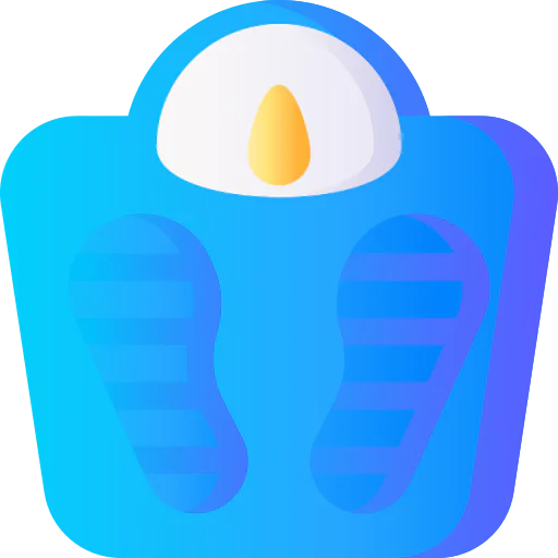 Weight scale icon