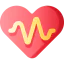 Heart rate icon 64x64