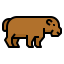 Hippopotamus icon 64x64