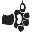 Cat paw like symbol Symbol 64x64