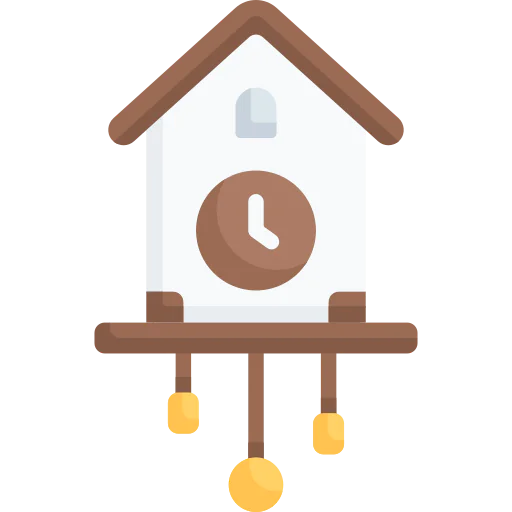 Cuckoo clock icon