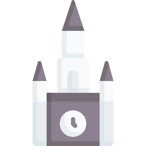 Clock tower icon