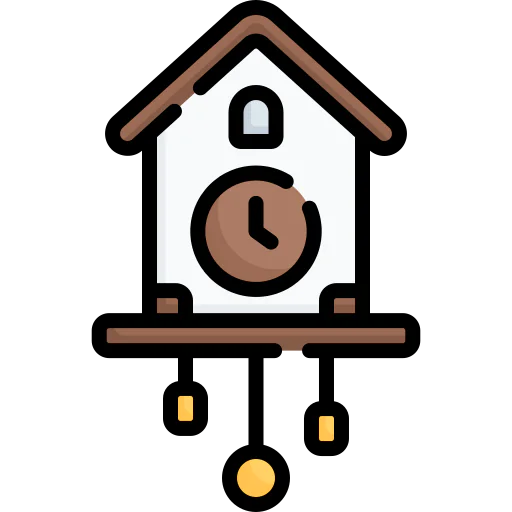Cuckoo clock icon
